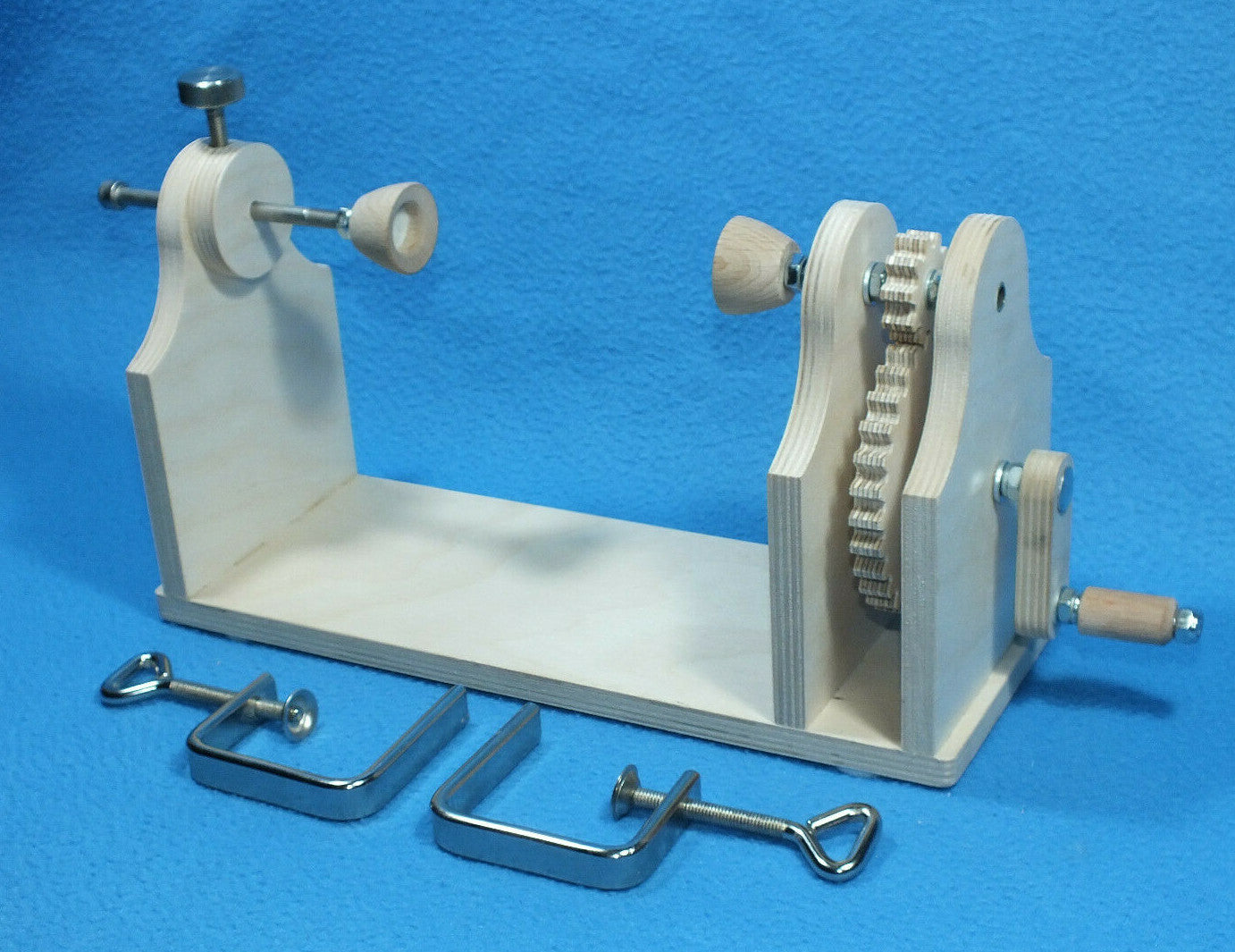 Klöppelwickelmaschine Klöppelwickler Klöppeln Garnwickler 8 cm - 14 cm