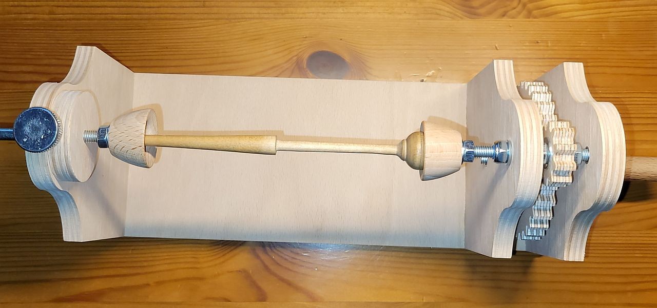 Klöppelwickelmaschine Klöppelwickler Klöppeln Garnwickler 8 cm - 14 cm