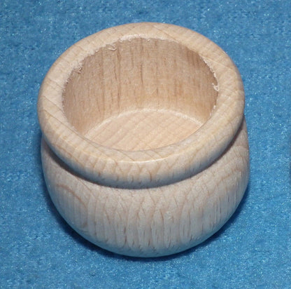 Kerzenlichthalter Kerzenhalter Holz Buche Innen 21 mm Lichtertülle Kerzentülle