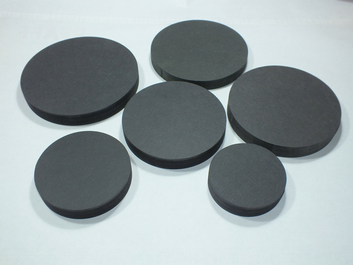 Holzscheiben rund Kreisscheibe schwarz MDF 19 mm stark