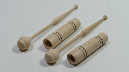 Klöppel 20 Stück = 10 Paar Hülsenklöppel