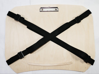 Hände freies Zeichen Holz Klemmbrett Umhängebrett Verstellbarer Gurt für A4 und A3