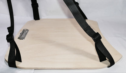 Hände freies Zeichen Holz Klemmbrett Umhängebrett Verstellbarer Gurt für A4 und A3