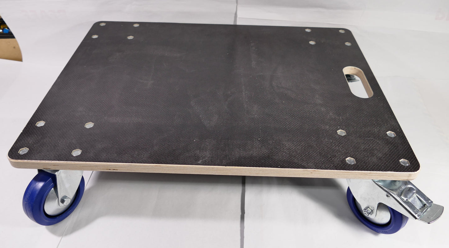 Möbelroller, Rollbrett, Transportroller 600 mm x 450 mm max 600 kg Siebdruck 400