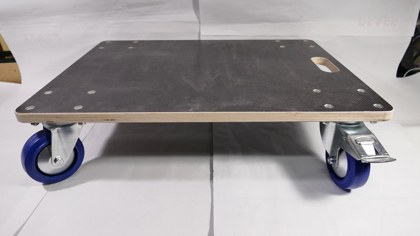 Möbelroller, Rollbrett, Transportroller 600 mm x 450 mm max 600 kg Siebdruck 400