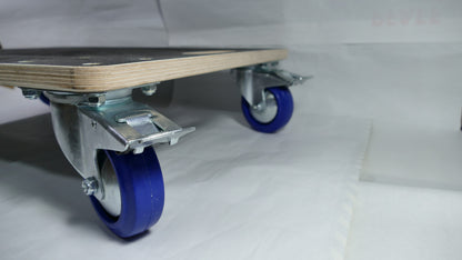 Möbelroller, Rollbrett, Transportroller 600 mm x 450 mm max 600 kg Siebdruck 400