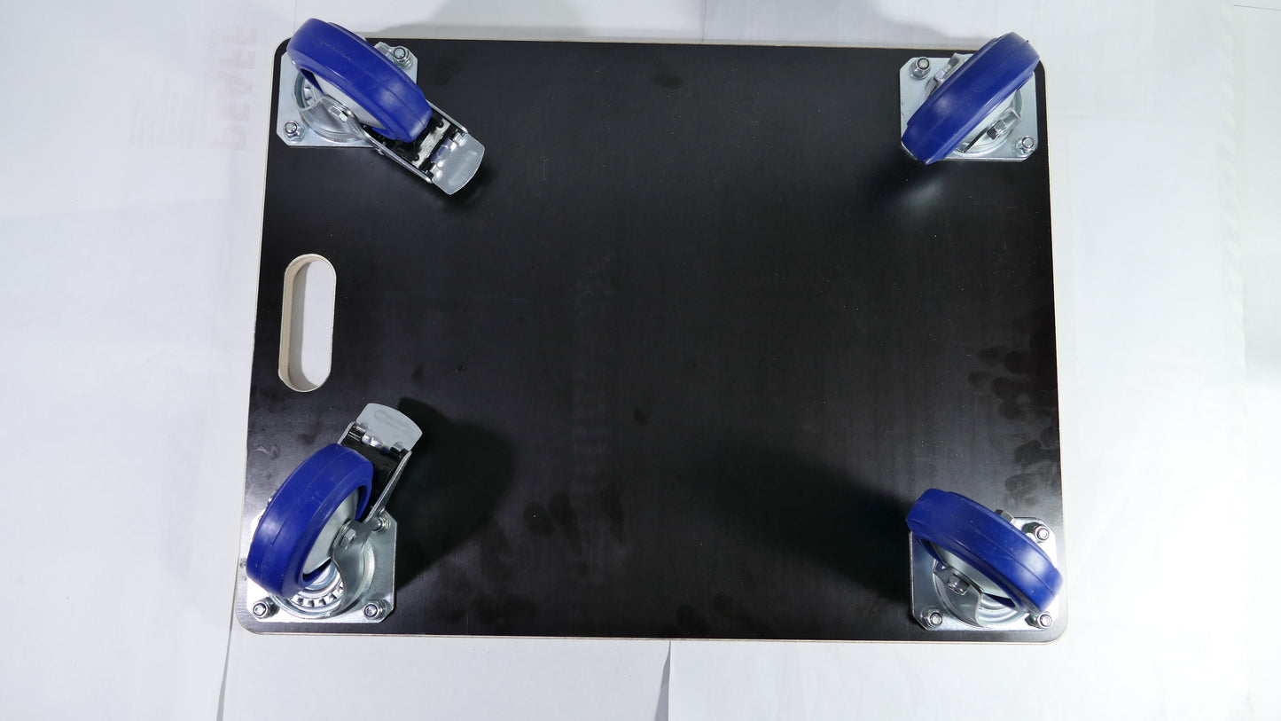 Möbelroller, Rollbrett, Transportroller 600 mm x 450 mm max 600 kg Siebdruck 400