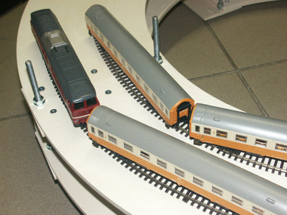 Gleiswendel Spur H0 Modellbahn Zweigleis 2,5 Ebenen mit An- und Abfahrt