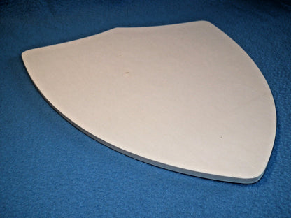 Ritter Schild aus Holz 6 mm zum Bemalen Basteln Spielzeug Kostüm Ritter Rüstung