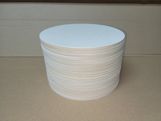 Sonderposten Holzscheiben Pappel Sperrholz 6 mm stark 20 cm Durchmesser Multipack