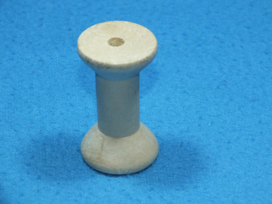 Holz Zwirnspule Garnrolle   48 mm x 30 mm   Dekospule Holzspule Spule unlackiert
