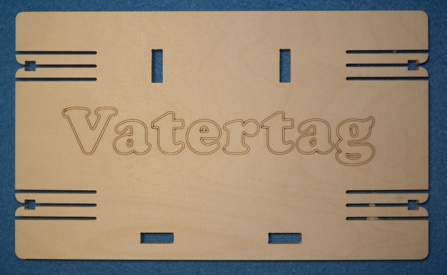 Männer Handtasche Bierträger Holz Flaschenträger Flaschenhalter 6 Flaschen 0,5l