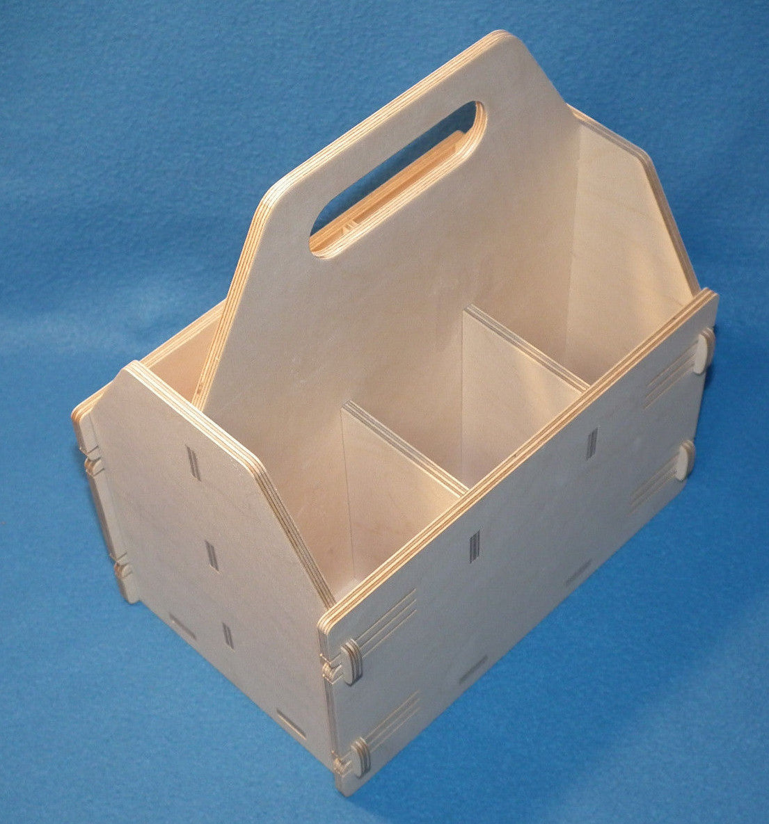 Männer Handtasche Bierträger Holz Flaschenträger Flaschenhalter 6 Flaschen 0,5l