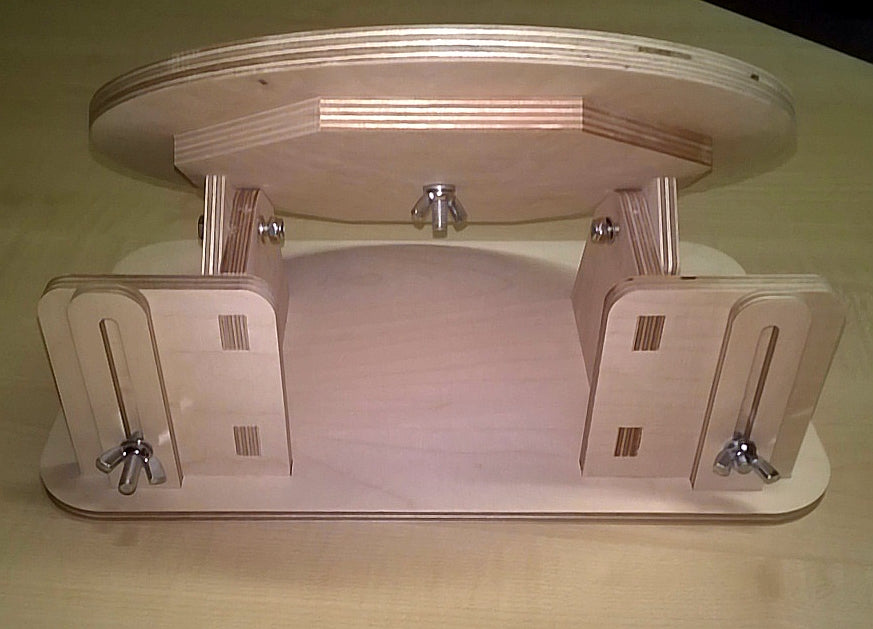 Tisch Klöppelständer dreh- und mehrfach neigbar für Flachklöppelkissen