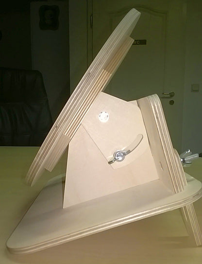 Tisch Klöppelständer dreh- und mehrfach neigbar für Flachklöppelkissen