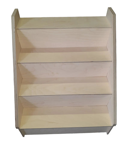 Thekendisplay Warenaufsteller Warentreppe Tischständer aus Holz 40x40x40cm