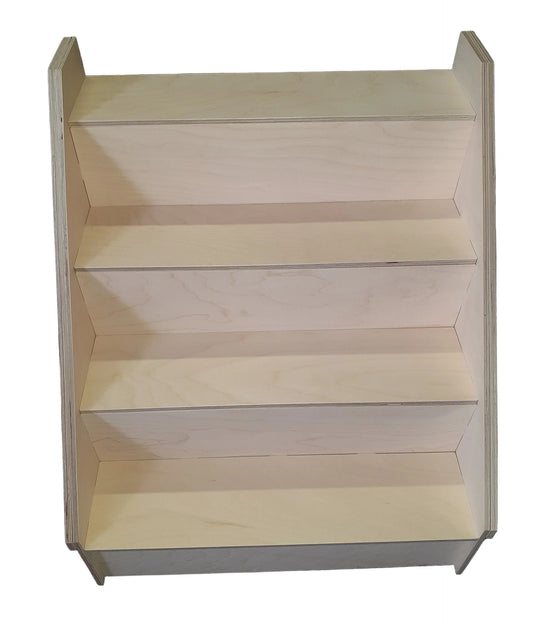 Thekendisplay Warenaufsteller Warentreppe Tischständer aus Holz 40x40x40cm