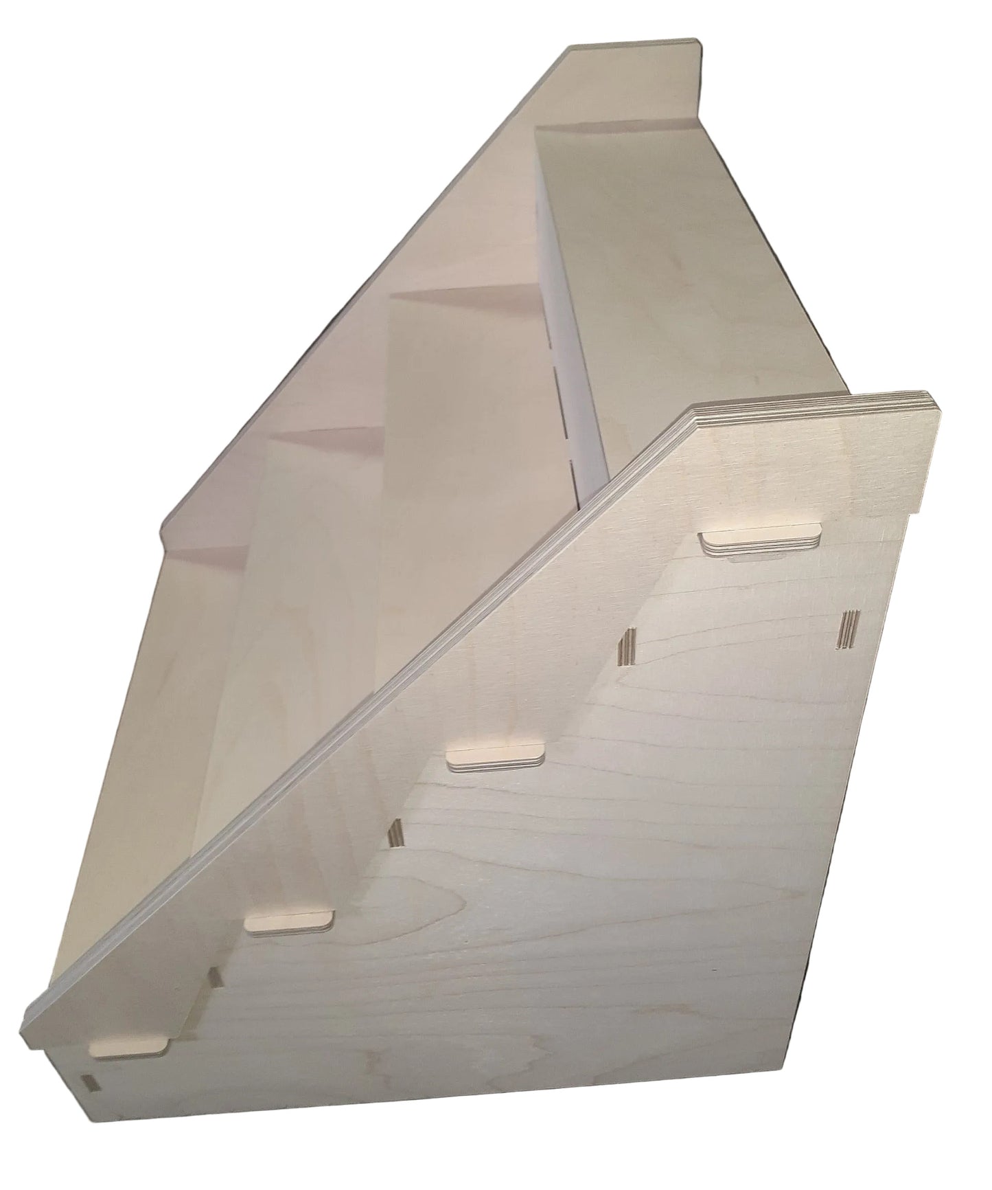 Thekendisplay Warenaufsteller Warentreppe Tischständer aus Holz 40x40x40cm