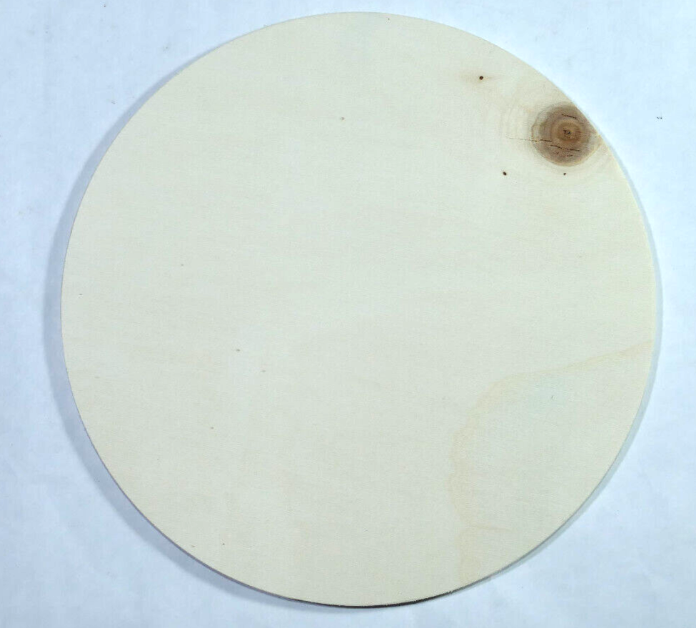 Sonderposten Holzscheiben Pappel Sperrholz 6 mm stark 20 cm Durchmesser 2. Wahl