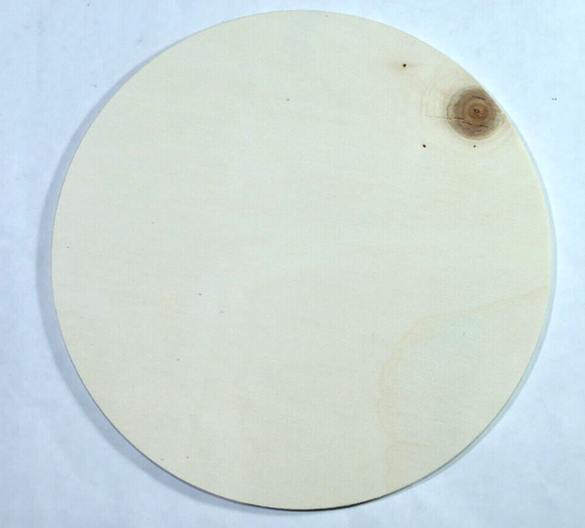 Sonderposten Holzscheiben Pappel Sperrholz 6 mm stark 20 cm Durchmesser 2. Wahl