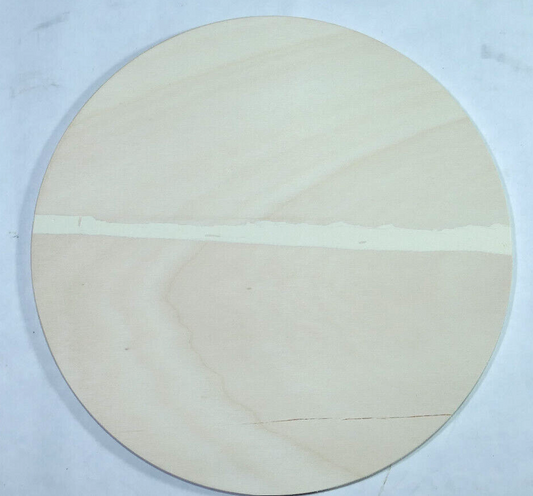 Sonderposten Holzscheiben Pappel Sperrholz 6 mm stark 20 cm Durchmesser 2. Wahl