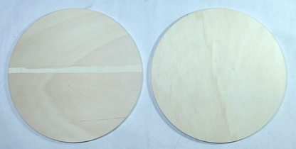 Sonderposten Holzscheiben Pappel Sperrholz 6 mm stark 20 cm Durchmesser 2. Wahl