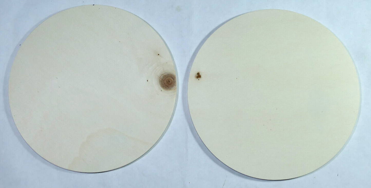 Sonderposten Holzscheiben Pappel Sperrholz 6 mm stark 20 cm Durchmesser 2. Wahl