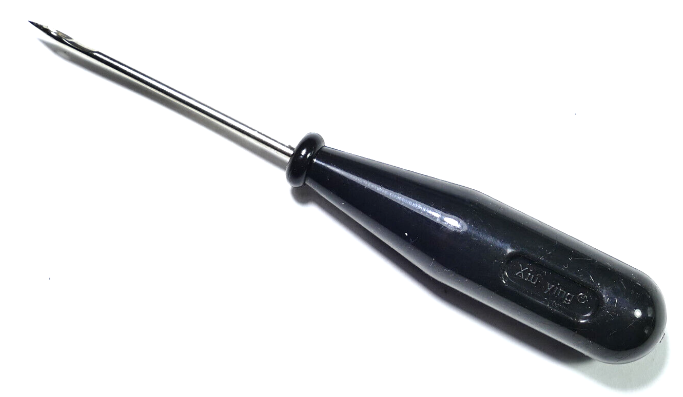 Vorstecher Ahle Schneiderahle Stoffahle Lederahle Locher 13 cm lang mit Loch  Kunststoffgriff